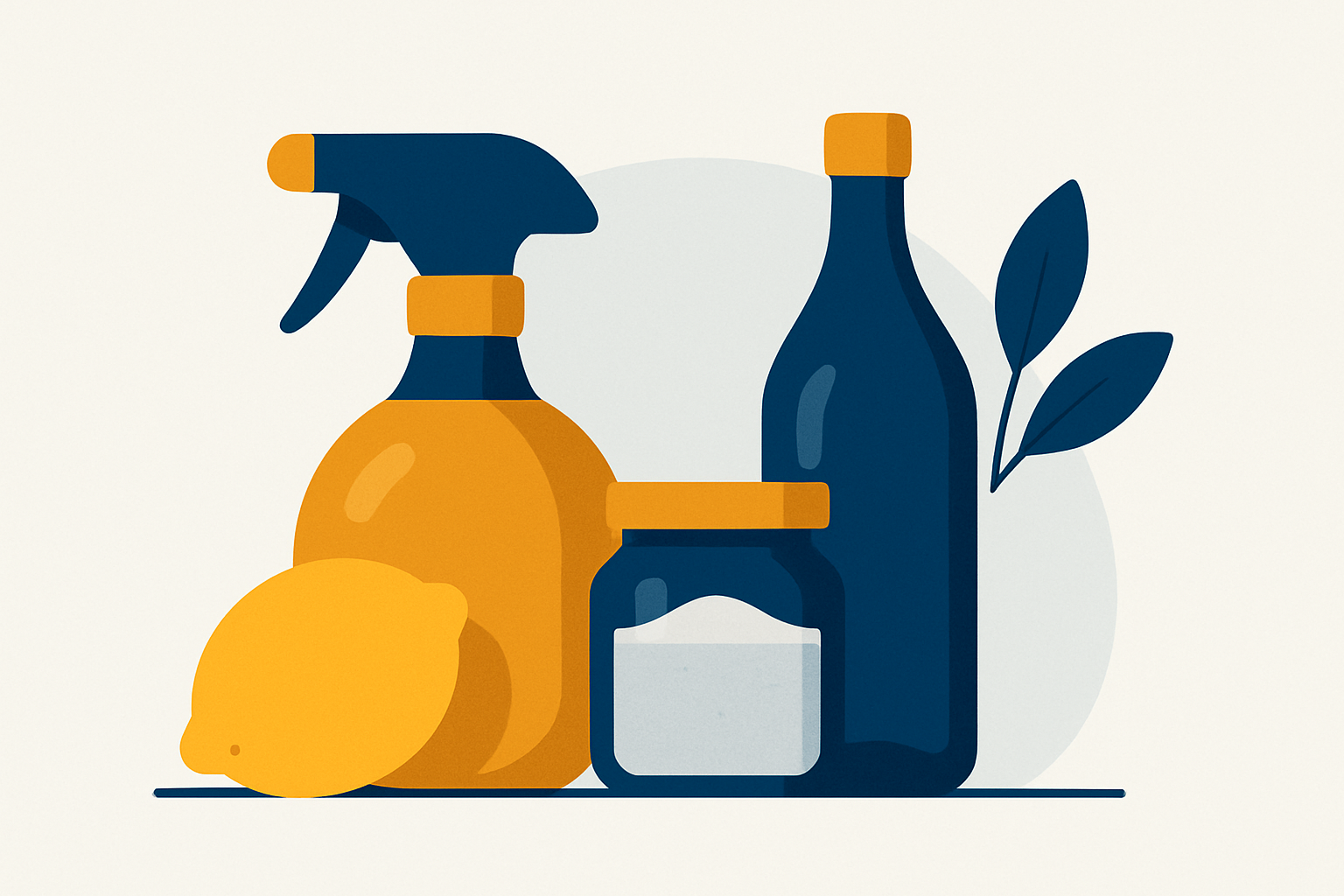 Pulire casa con prodotti naturali: aceto, bicarbonato e limone